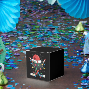 Weihnachts-Hockey-Xmas-Santa-Sportmütze Ball  Geschenkschachtel