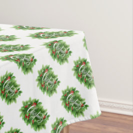 Weihnachts Holly Tischdecke