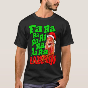 Weihnachts-Huhn Weihnachtslied hässlicher Weihnach T-Shirt