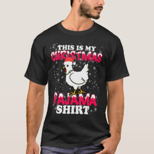 Weihnachts-Hühnchenliebhaber Das ist mein Xmas-Sch T-Shirt