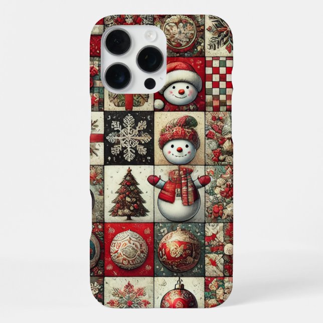 Weihnachts-Hülle iPhone Hülle (Rückseite)