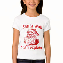 Weihnachts Humor Santa warten ich kann es erklären