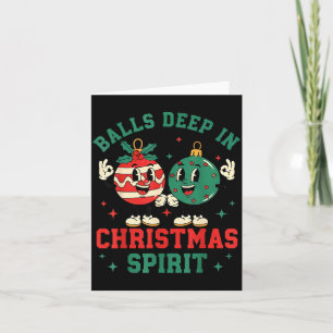 Weihnachts Humor Tief In Weihnachten Srit  Karte