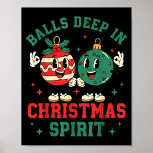 Weihnachts Humor Tief In Weihnachten Srit Poster