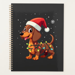Weihnachts Hund Dachshund Nikolaus Weihnachten Wie Planer