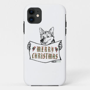 Weihnachts-Hund: Frohe Weihnachten! Case-Mate iPhone Hülle