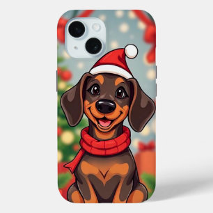 Weihnachts-Hund-Geschenke Täglicher Schutz für Fei Case-Mate iPhone Hülle