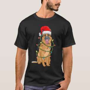 Weihnachts-Hundeshirt, Weihnachtsschäfer Paj T-Shirt