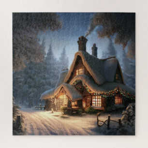 Weihnachts-Hütte (5) Puzzle