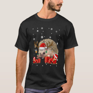 Weihnachts-Igel Funny Santa Reindeer Igel T-Shirt