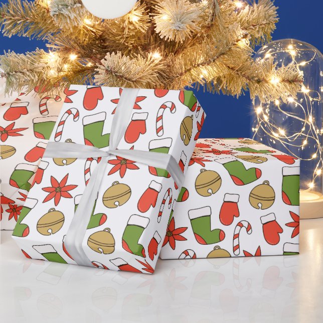 Weihnachts-Ikonen-Geschenkpapier Geschenkpapier (Feiertage)