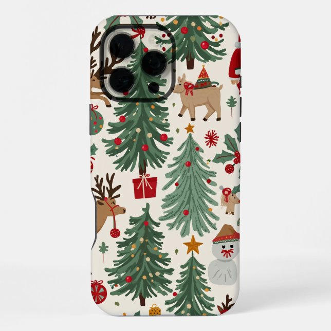 Weihnachts iPhone 16 pro max Fall Hülle (Rückseite)