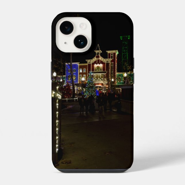 Weihnachts-iPhone-Fall für Fireman iPhone Hülle (Rückseite)
