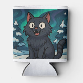 Weihnachts-Isländische Julkatze Dosenkühler