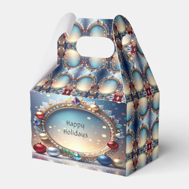 Weihnachts Jewel Frame Holiday Geschenkboxen Geschenkschachtel (Vorderseite)