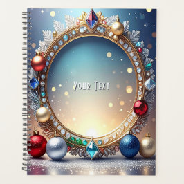 Weihnachts Jewel Frame Holiday Planner Planer