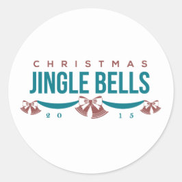 Weihnachts-Jingle-Bells Holiday Stickers 2015