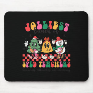 Weihnachts-Jolester-Haufen Sped-Lehrer Niedlich Gr Mousepad