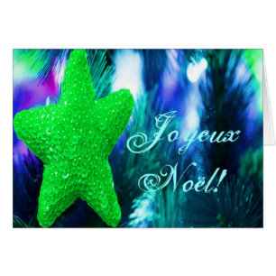 Weihnachts-Joyeux-Weihnachten Green Christmas Star