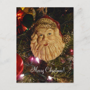 Weihnachts- / Jul-Dekorationen Santa-Postkarte Feiertagspostkarte