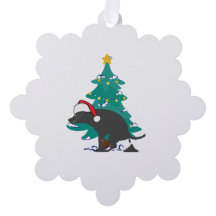 Weihnachts kackend Hunde