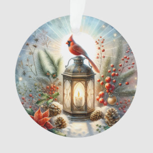 Weihnachts-Kardinal Lantern Ornament