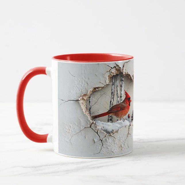 Weihnachts-Kardinal-Tasse Tasse (Links)