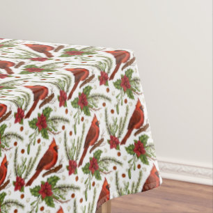 Weihnachts-Kardinal Tischdecke