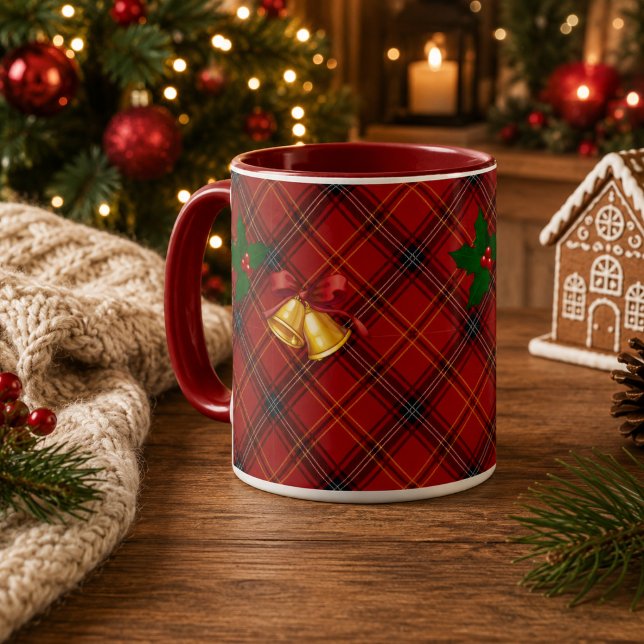 Weihnachts-Kariert Tasse (Von Creator hochgeladen)