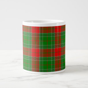 Weihnachts-Karo-Kaffeetasse Jumbo-Tasse