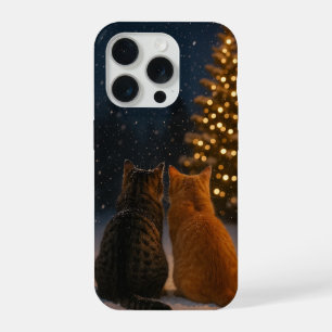 Weihnachts-Katzen-Paar iPhone-Hülle 15 Pro iPhone 15 Pro Hülle