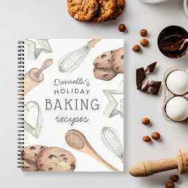 Weihnachts-Keks Backrezepte Notizbuch