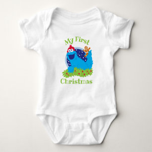 Weihnachts-Keksmonster Baby Strampler