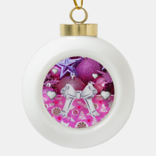 Weihnachts-Keramik Ball Ornament