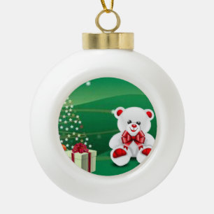Weihnachts-Keramik Ball Ornament