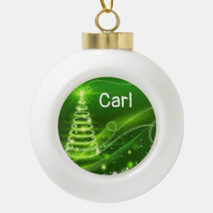 Weihnachts-Keramik Ball Ornament
