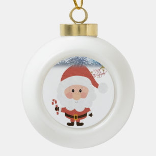 Weihnachts-Keramik Ball Ornament, Weihnachten Keramik Kugel-Ornament