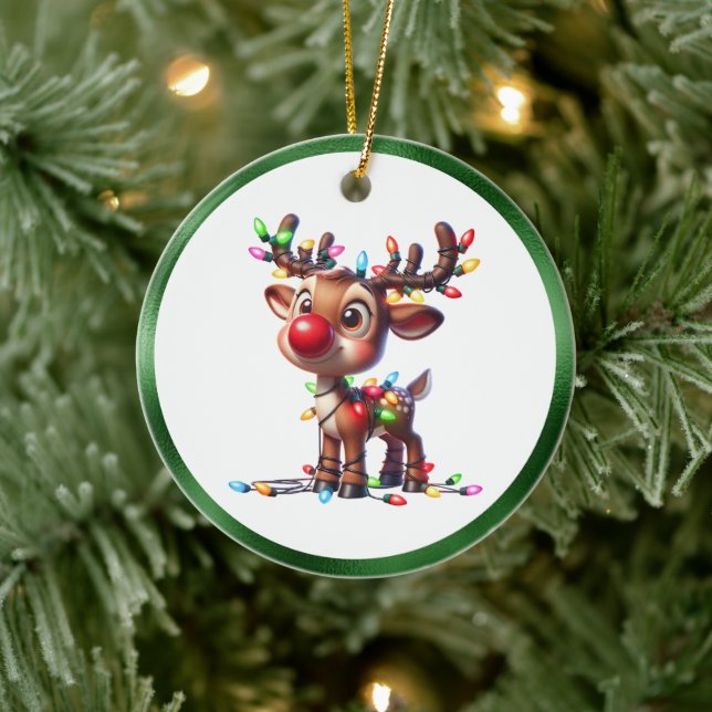 Weihnachts-Keramik-Ornament Keramik Ornament (Baum)