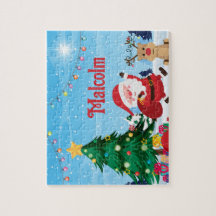 Weihnachts-Kindernahrung Puzzle