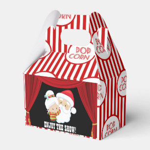 Weihnachts-Kinoabend Popcornbox Geschenkschachtel