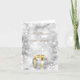Weihnachts-Klappgrußkarte Karte