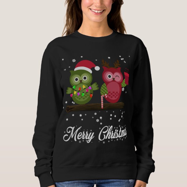 Weihnachts-Kleidung Sweatshirt (Vorderseite)