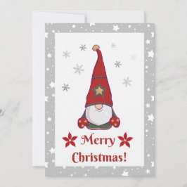 Weihnachts kleine Helfer - Weihnachts-Gnomes-Editi Dankeskarte