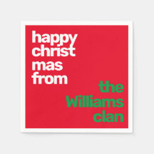 Weihnachts-Kleinstpapier mit modernem Party rot