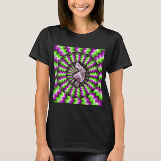 Weihnachts-Knochenfisch T-Shirt (Vorderseite)
