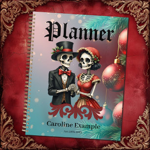 Weihnachts-Knochenromanze, Ein festliches Skelett- Planer