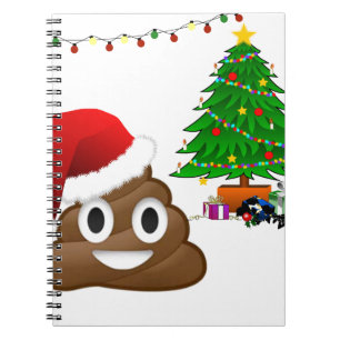 Weihnachts-Ko-Symbol Notizblock