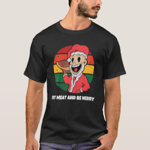 Weihnachts-Koch Cooking Retro Vintag Sunset Happy T-Shirt