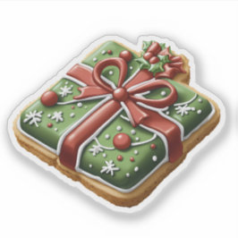 Weihnachts-Kochgeschenk Aufkleber