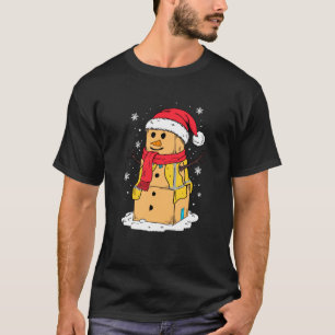 Weihnachts-Kollegen-Swagazon-Mitarbeiter-Karton-Bo T-Shirt